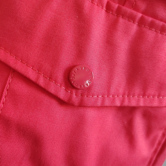Talbot's Woman Water Resistant Hooded Rain Coral Jacket 2X - Picture 6 of 14